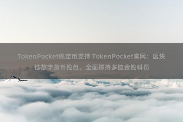 TokenPocket稳定币支持 TokenPocket官网：区块链数字货币钱包，全面撑持多链金钱科罚